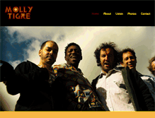 Tablet Screenshot of mollytigre.com